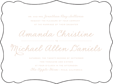 Charlotte Letterpress Invitation Design Medium