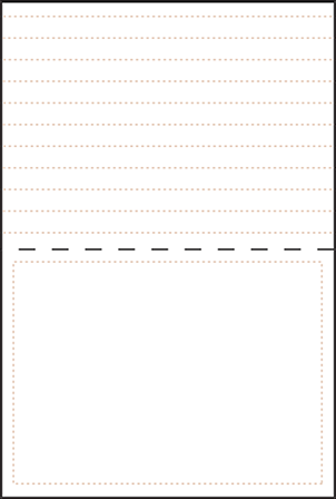 Charlotte Letterpress Placecard Fold Design Medium