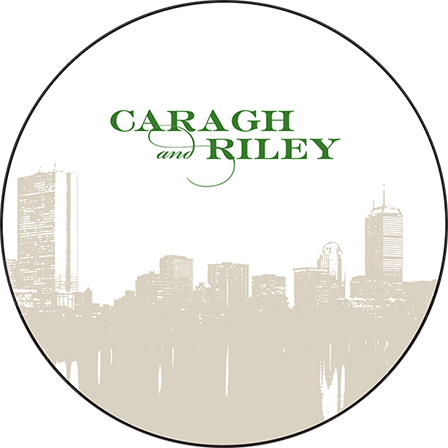 Charmed Boston Letterpress Coaster Design Medium