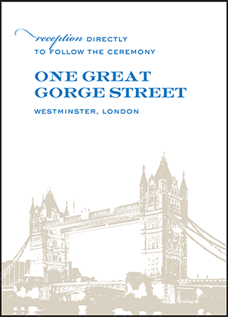 Charmed London Letterpress Reception Design Medium