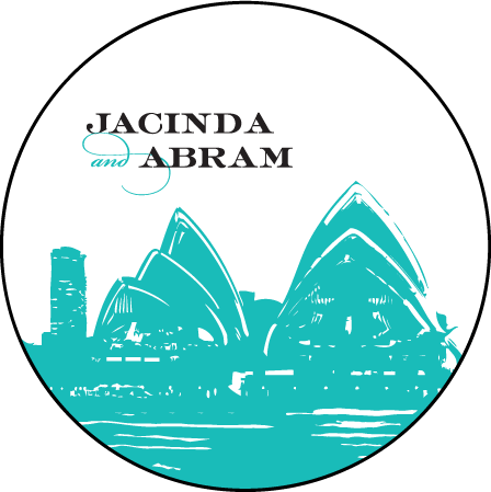 Charmed Sydney Letterpress Coaster Design Medium