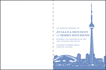 Charmed Toronto Letterpress Program Design Medium