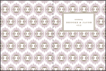 Chelsea Letterpress Program Design Medium