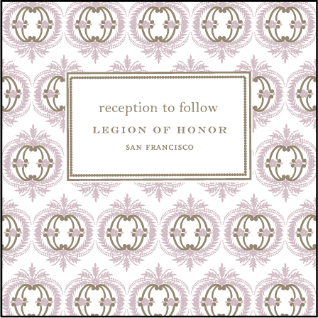 Chelsea Letterpress Reception Design Medium