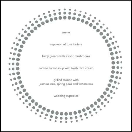 Circolo 1 Letterpress Menu Design Medium