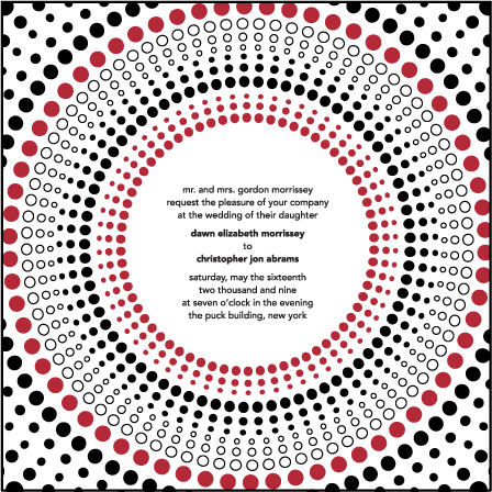 Circolo 2 Letterpress Invitation Design Medium