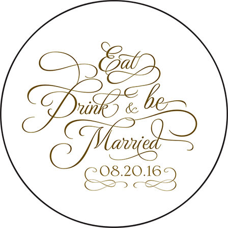 Classic Manhattan Letterpress Coaster Design Medium