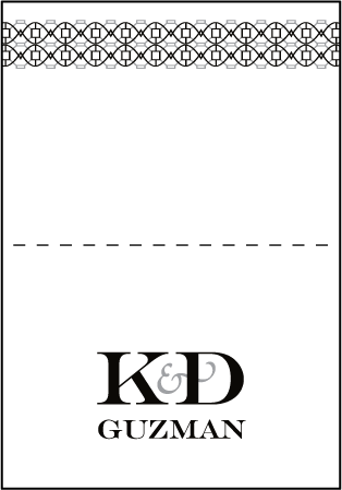 Classic Monogram Letterpress Thank You Card Fold Design Medium