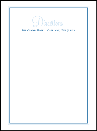 Commodore Letterpress Direction Design Medium