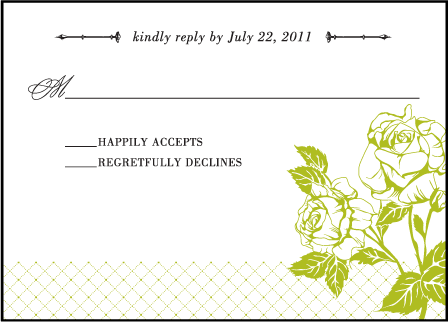 Cotillion Letterpress Reply Design Medium