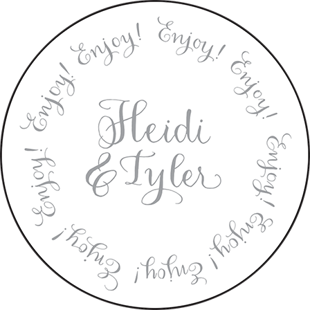 Credence Letterpress Coaster Design Medium