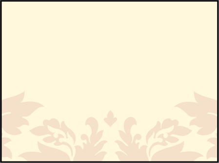 Damask Letterpress Placecard Flat Design Medium