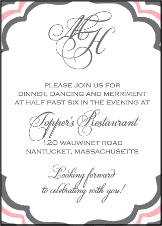 Darla Letterpress Reception Design Medium