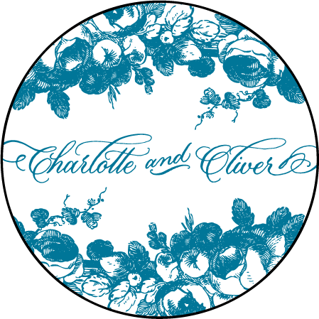 Delambre Classic Letterpress Coaster Design Medium