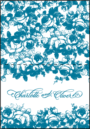 Delambre Classic Letterpress Thank You Card Fold Design Medium