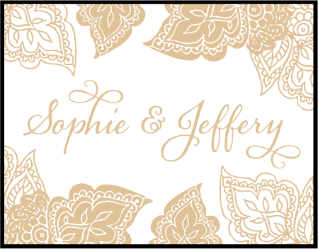 Divya Formal Letterpress Stamp Design Medium