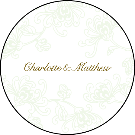 Dolce Letterpress Coaster Design Medium
