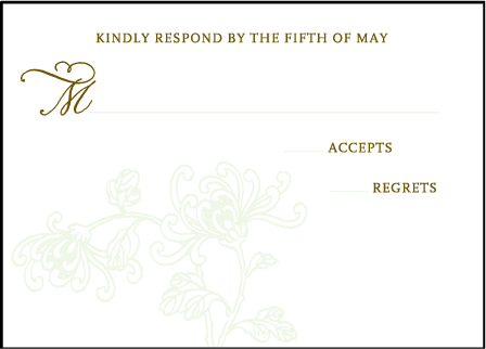 Dolce Letterpress Reply Design Medium