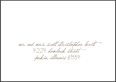 Drawing Room Letterpress Reply Envelope Design Medium