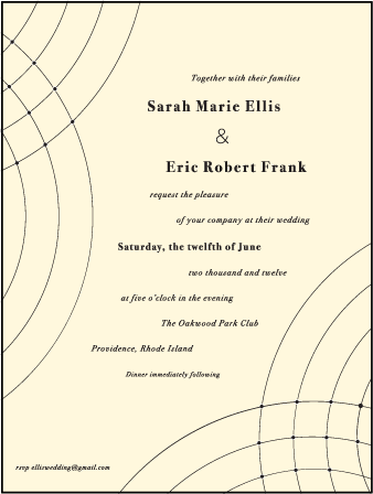 Duet Letterpress Invitation Design Medium