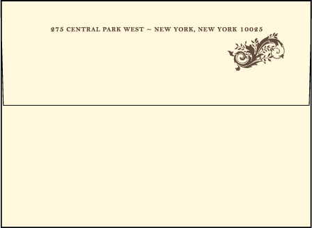 Empire Letterpress Envelope Design Medium