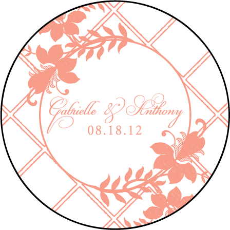 Enya Letterpress Coaster Design Medium