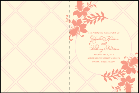 Enya Letterpress Program Design Medium