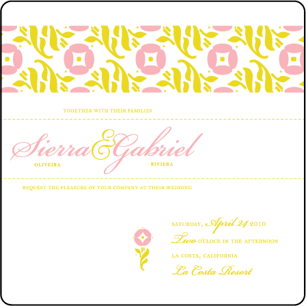 Erra Letterpress Invitation Design Medium