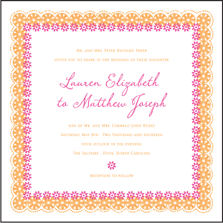 Esperanza Letterpress Invitation Design Medium
