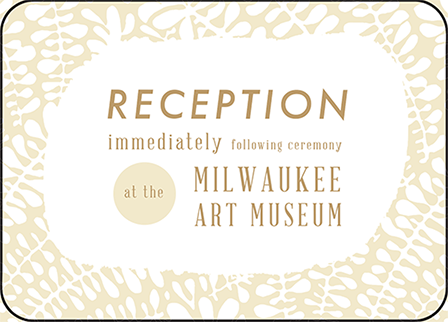 Fidelia Letterpress Reception Design Medium
