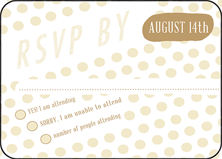 Fidelia Letterpress Reply Design Medium