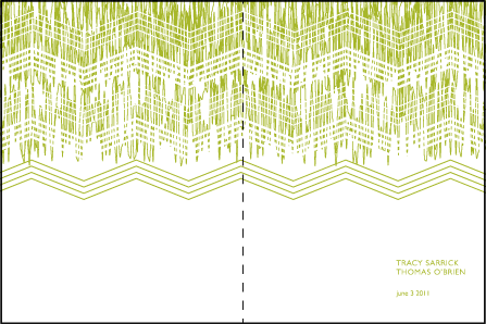 Fields Letterpress Program Design Medium