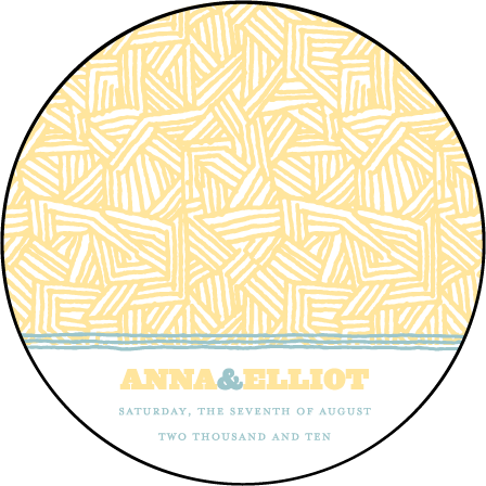Fieno Letterpress Coaster Design Medium