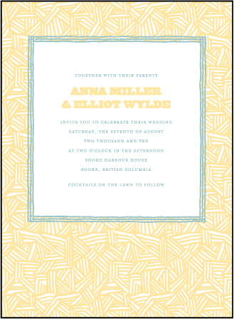 Fieno Letterpress Invitation Design Medium