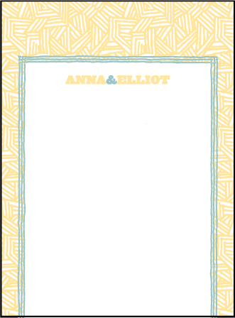 Fieno Letterpress Thank You Card Flat Design Medium