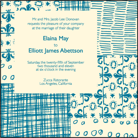 Fig Letterpress Invitation Design Medium