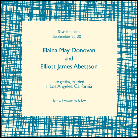 Fig Letterpress Save The Date Design Medium