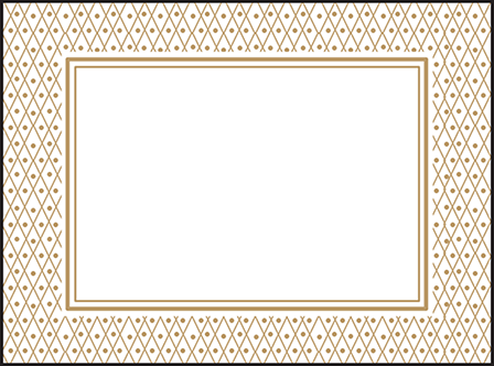 Fitzgerald Letterpress Placecard Flat Design Medium