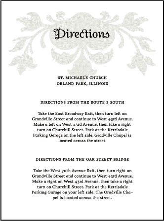 Fleur De Lys Letterpress Direction Design Medium