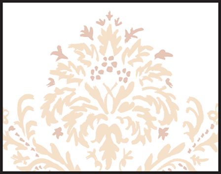 Fleur Letterpress Stamp Design Medium