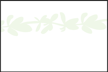 Flora Letterpress Placecard Flat Design Medium