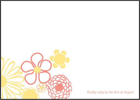 Floweret Letterpress Reply Design Medium