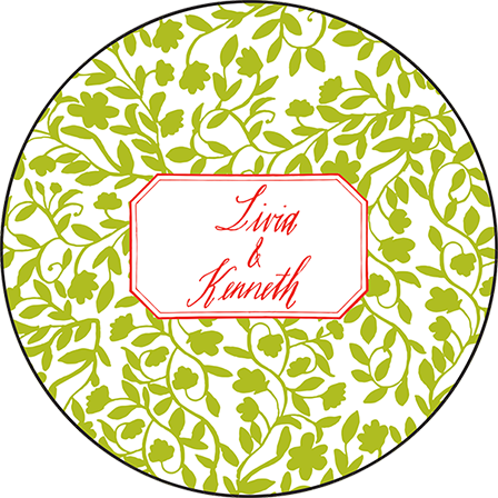 French Quarter Letterpress Coaster Design Medium