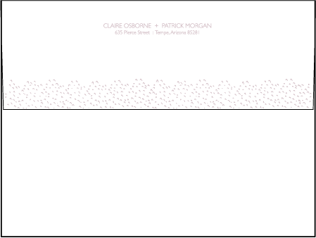 Fresh Letterpress Envelope Design Medium