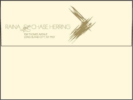 Fugue Letterpress Envelope Design Medium