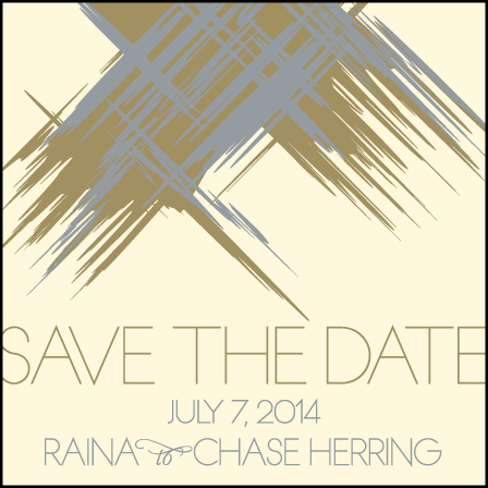 Fugue Letterpress Save The Date Design Medium