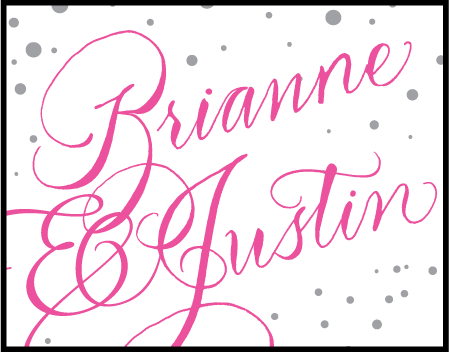 Gilded Romance Letterpress Stamp Design Medium