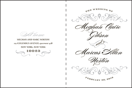 Gilford Letterpress Program Design Medium