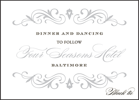 Gilford Letterpress Reception Design Medium