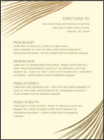 Glamorous Blooms Letterpress Direction Design Medium